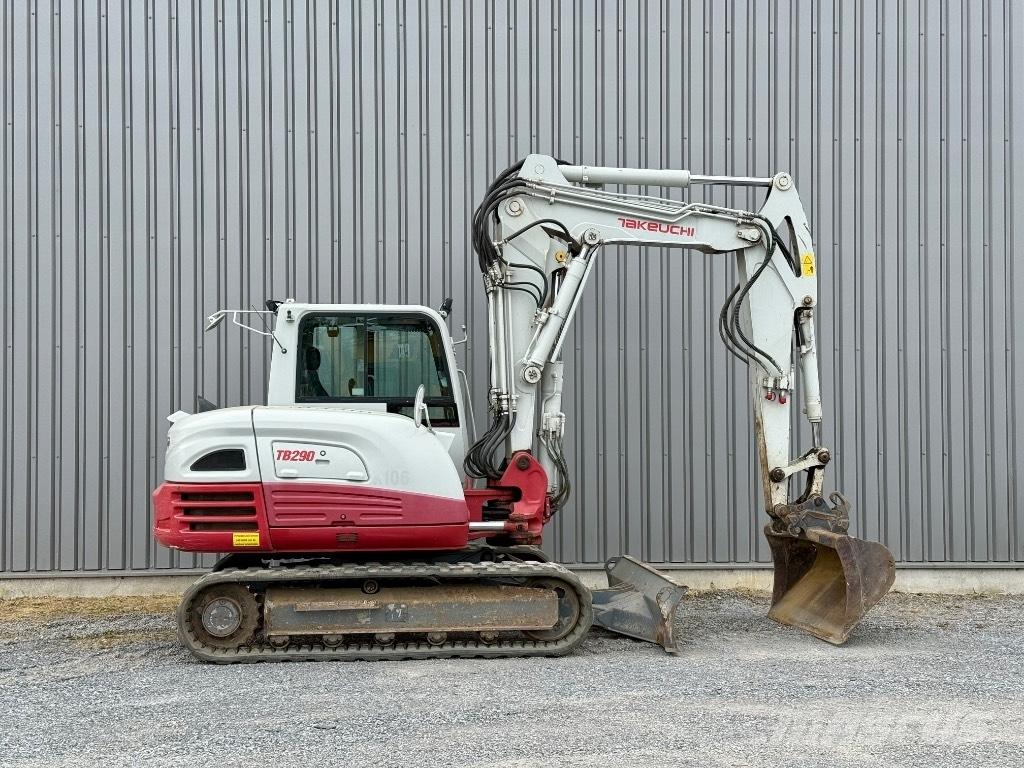Takeuchi TB 290 Vidutinės galios ekskavatoriai 7-12 t