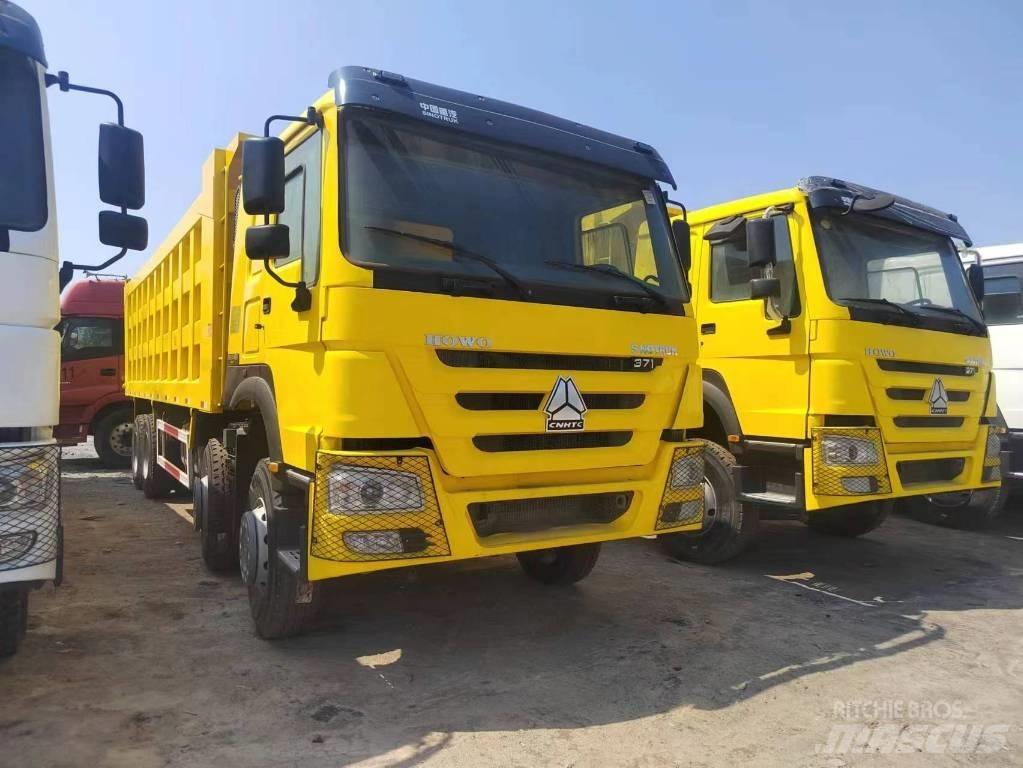 Howo 371 8x4 Savivarčių priekabų vilkikai