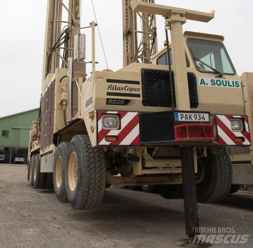 Atlas Copco RD 20 II Mobilūs gręžimo bokštiniai sunkvežimiai