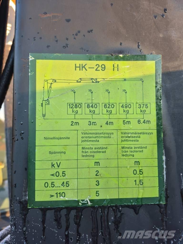 Tume HK29H Miškovežių priekabos