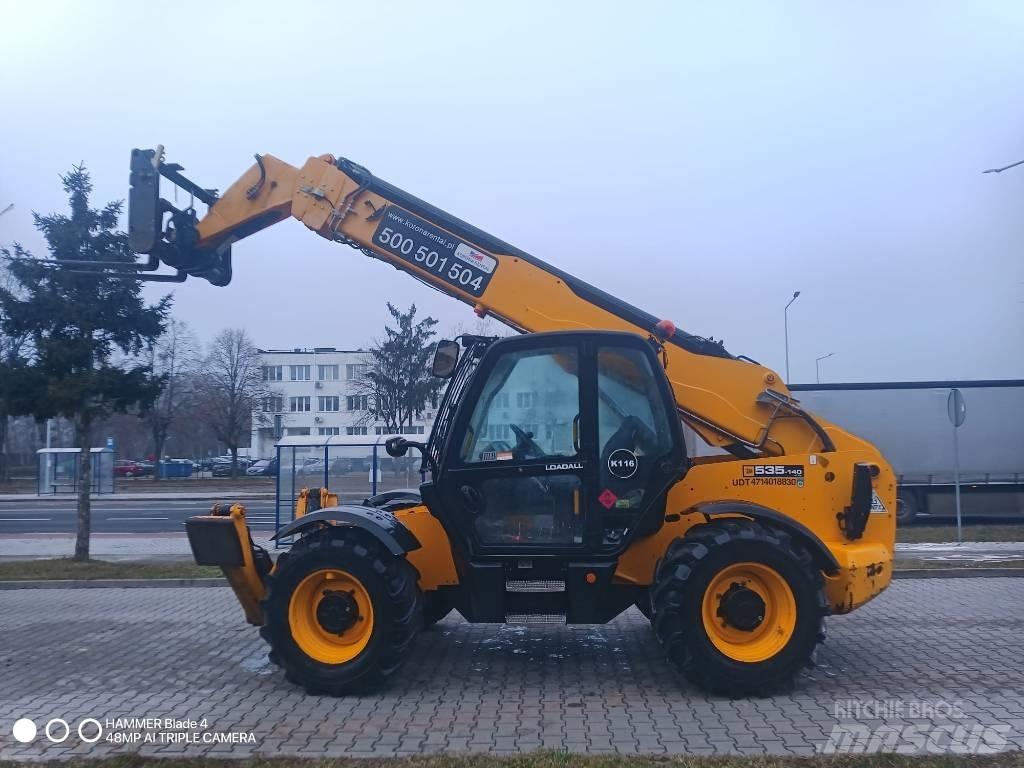 JCB 535-140 Hiviz Teleskopiniai krautuvai