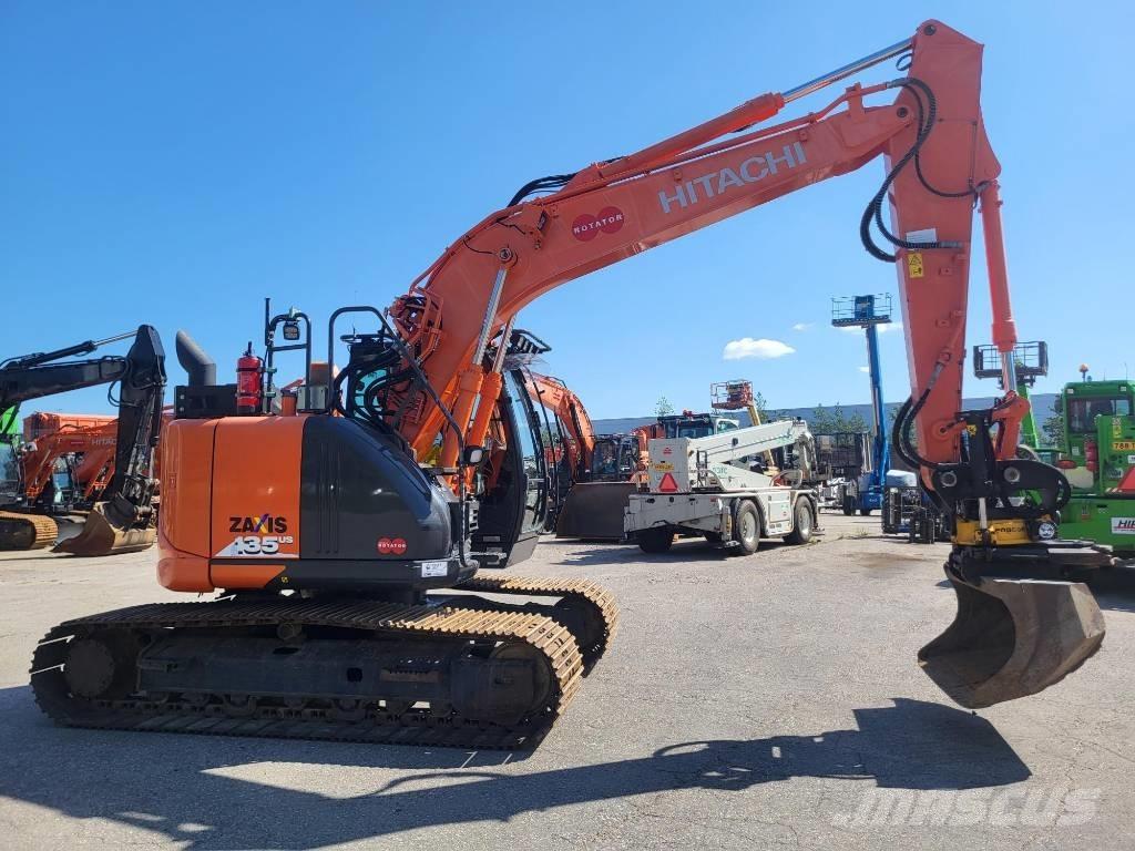 Hitachi ZX 135 US-6 Vikšriniai ekskavatoriai