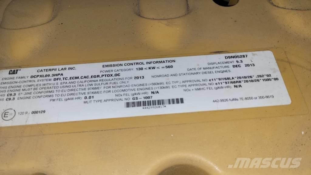 CAT C 9.3 Statyba - Kita