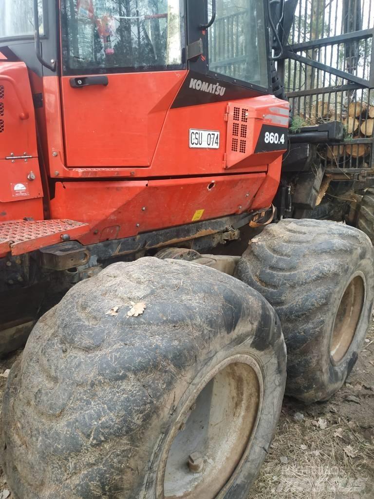 Komatsu 860.4 Naudoti miškovežiai (Forvarderiai)
