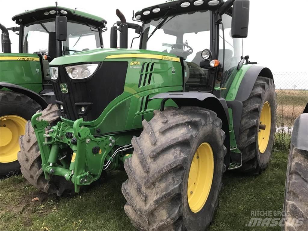 John Deere 6215R Traktoriai
