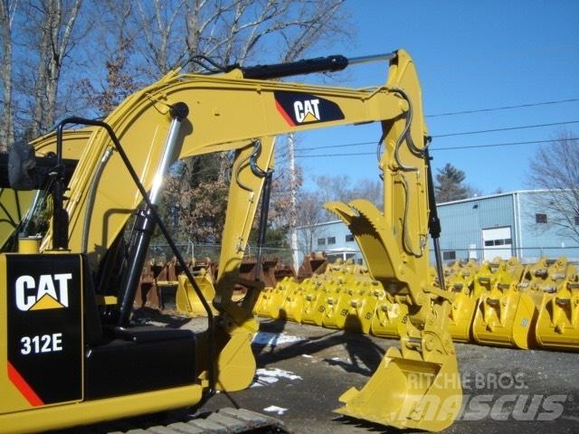 CAT 312 E Vikšriniai ekskavatoriai