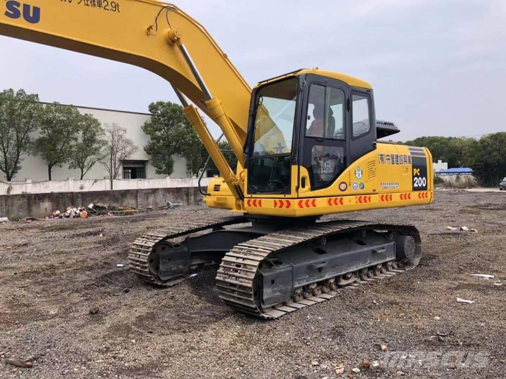Komatsu pc200-7 Vikšriniai ekskavatoriai