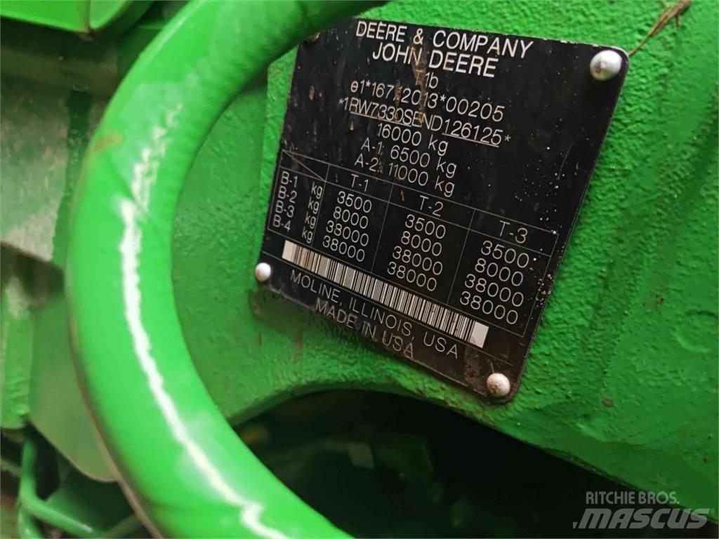 John Deere 7R 330 Traktoriai