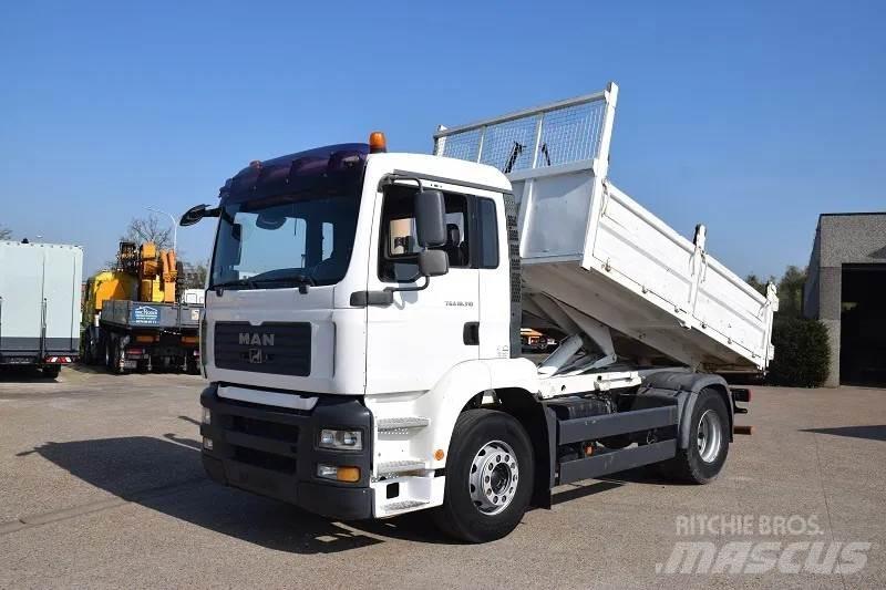 MAN TGA 19.310 Savivarčių priekabų vilkikai