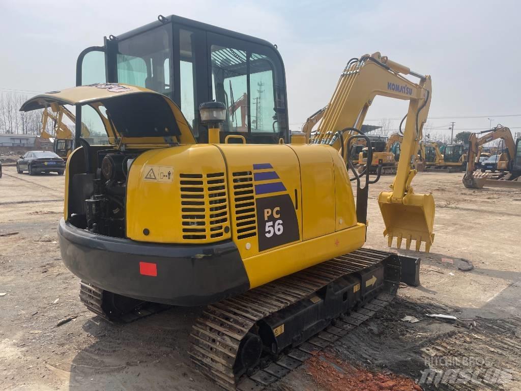 Komatsu PC56 Mini ekskavatoriai < 7 t