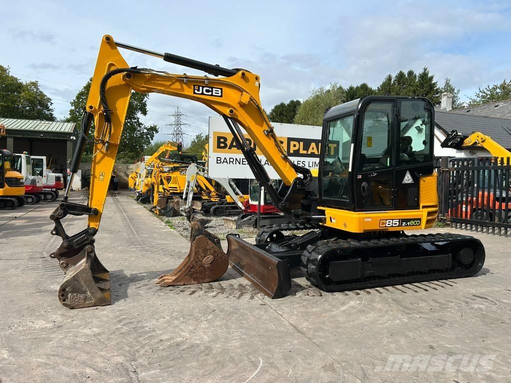 JCB 85 Z-1 Vidutinės galios ekskavatoriai 7-12 t