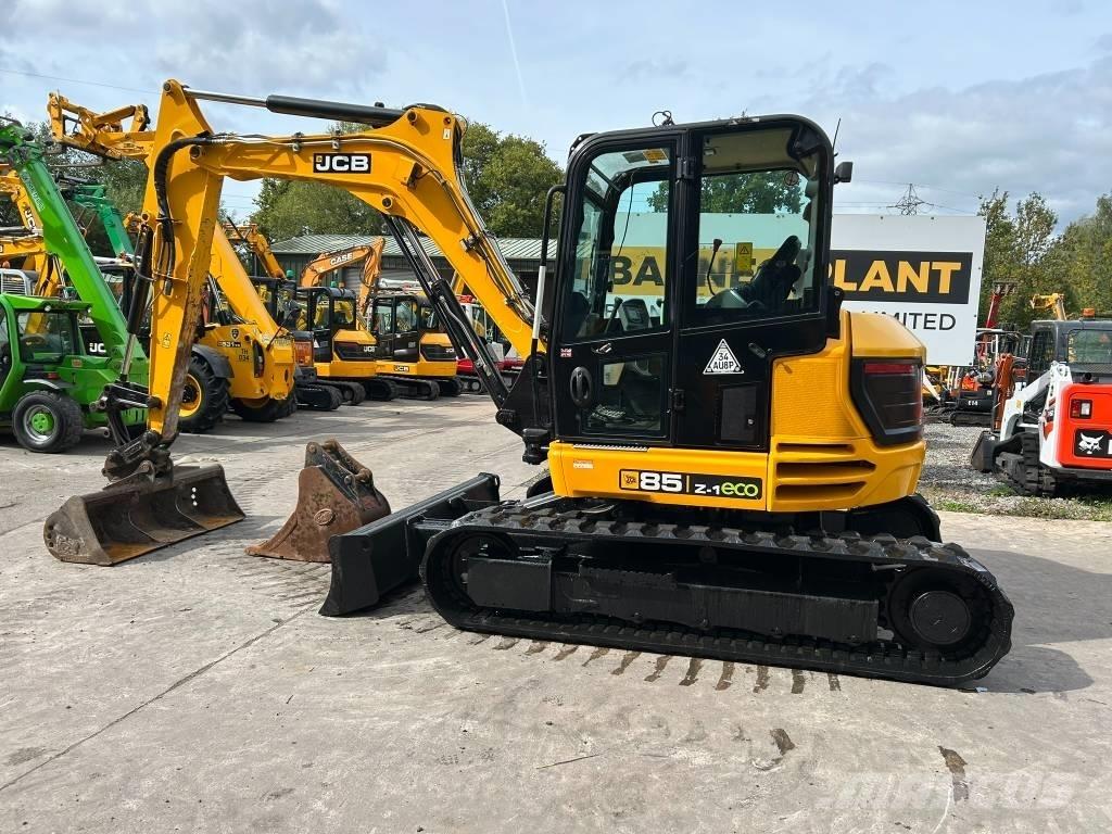 JCB 85 Z-1 Vidutinės galios ekskavatoriai 7-12 t