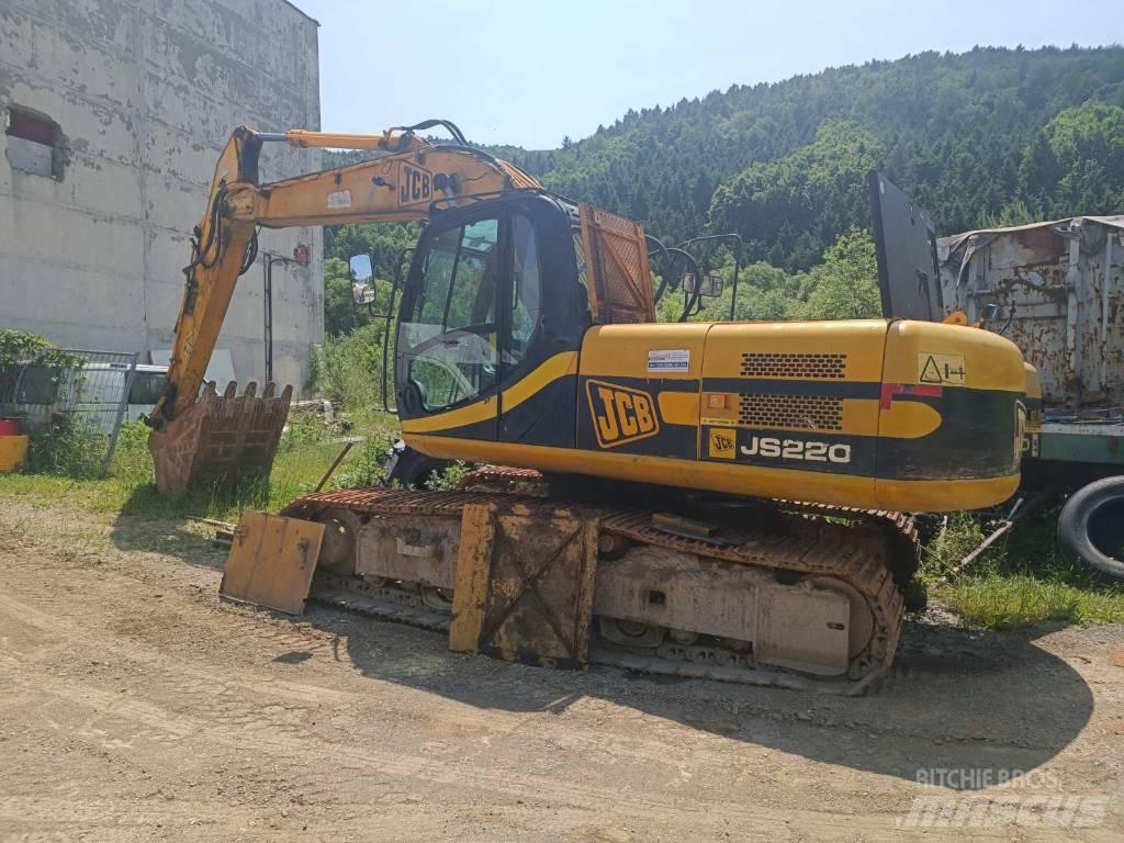 JCB JS 220 LS Vikšriniai ekskavatoriai