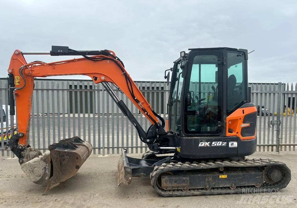 Doosan DX50Z-7 Mini ekskavatoriai < 7 t
