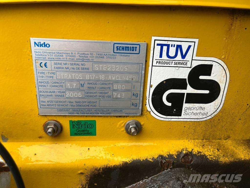 Nido Stratos Smėlio ir druskos barstytuvai