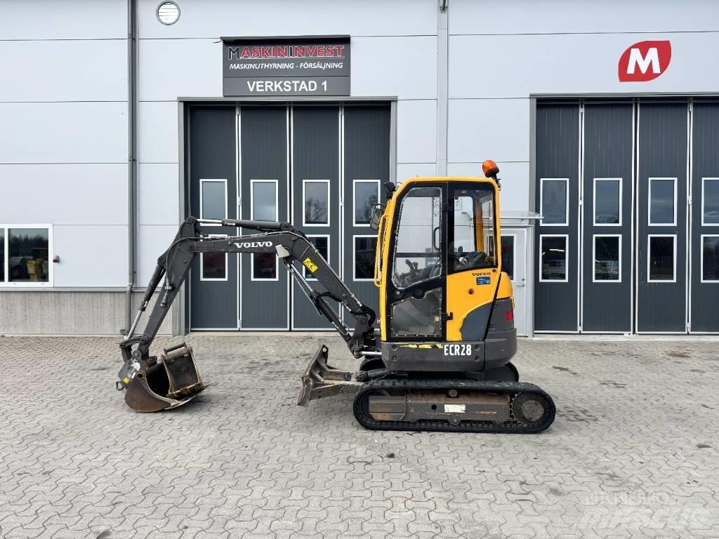 Volvo ECR 28 Mini ekskavatoriai < 7 t