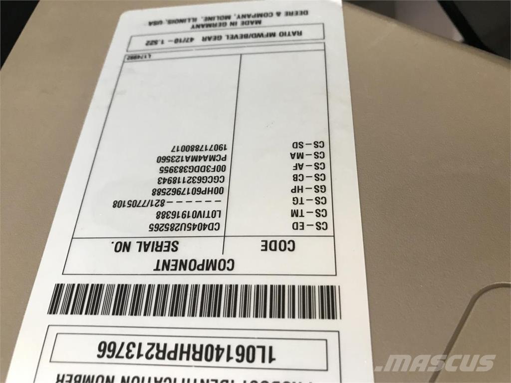 John Deere 6R 140 Traktoriai