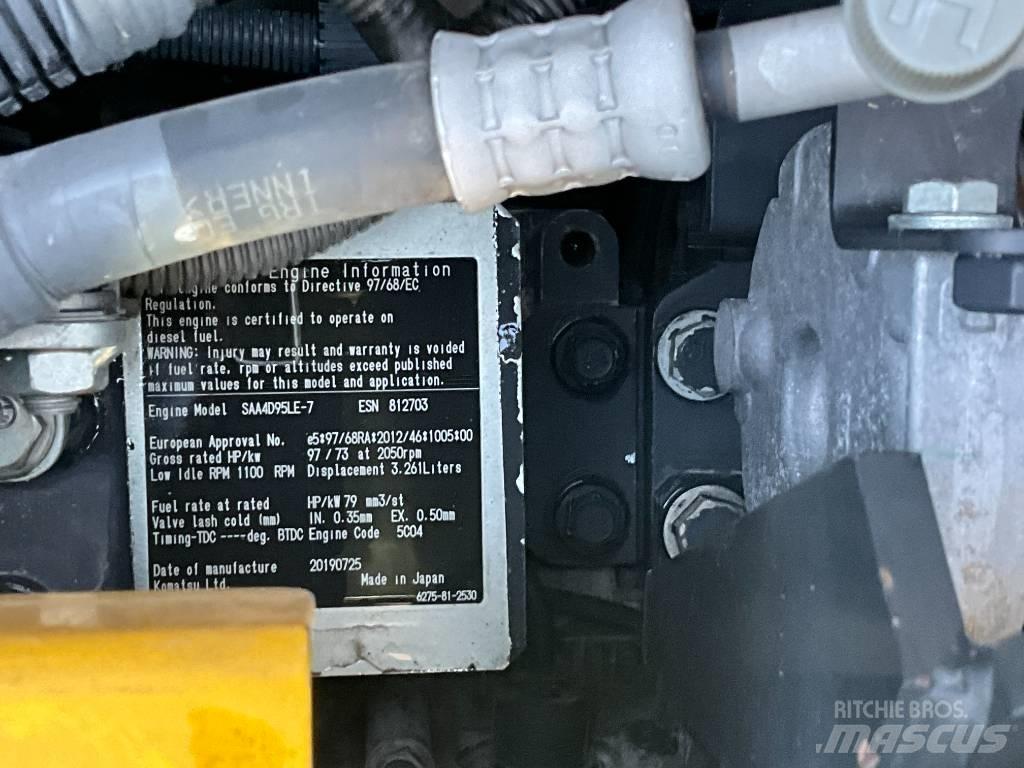 Komatsu PC 138 US-11 Vikšriniai ekskavatoriai