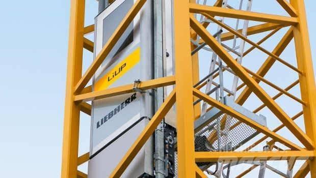 Liebherr LiUp 200 Keltuvai, gervės ir medžiagų liftai