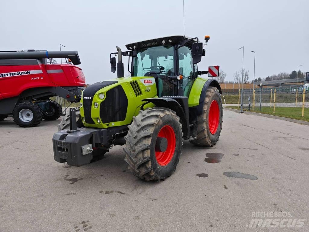 CLAAS Arion 650 Traktoriai