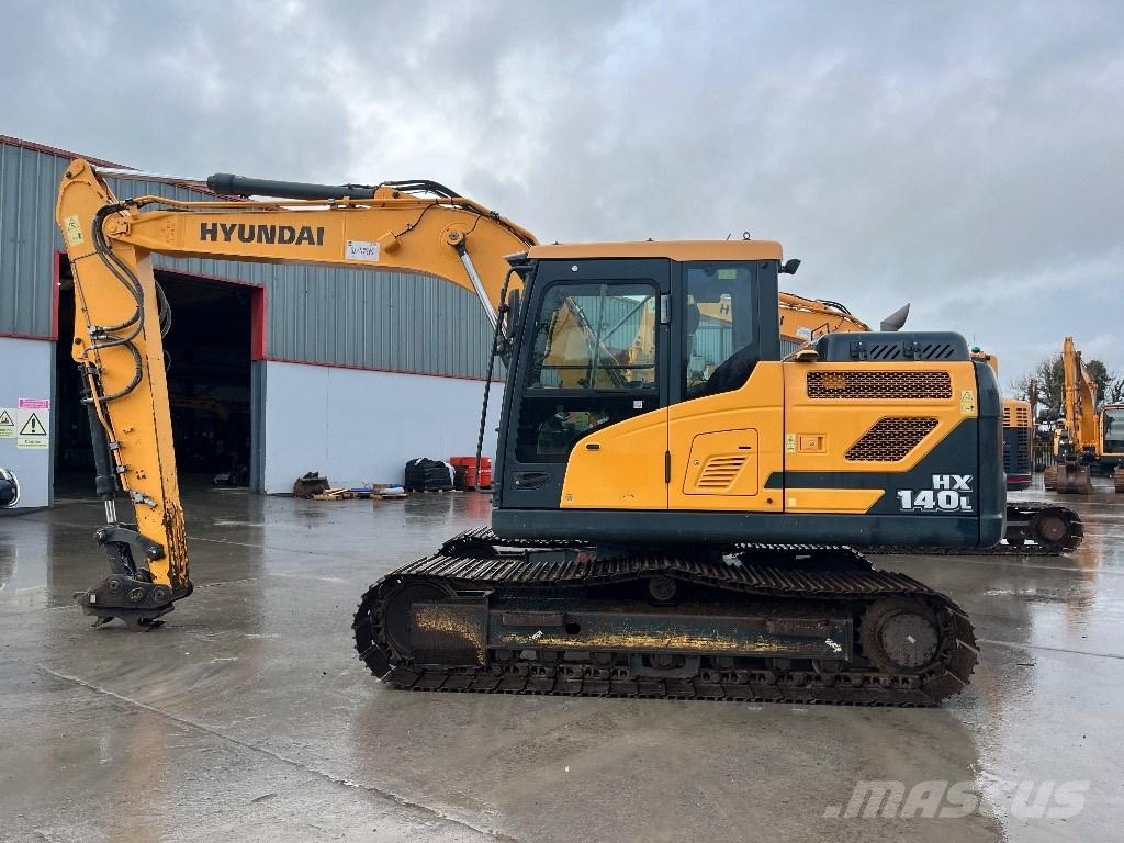 Hyundai HX140L Vikšriniai ekskavatoriai
