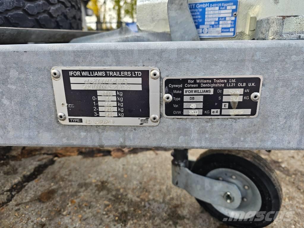 Ifor Williams GH 146 Lengvos priekabos