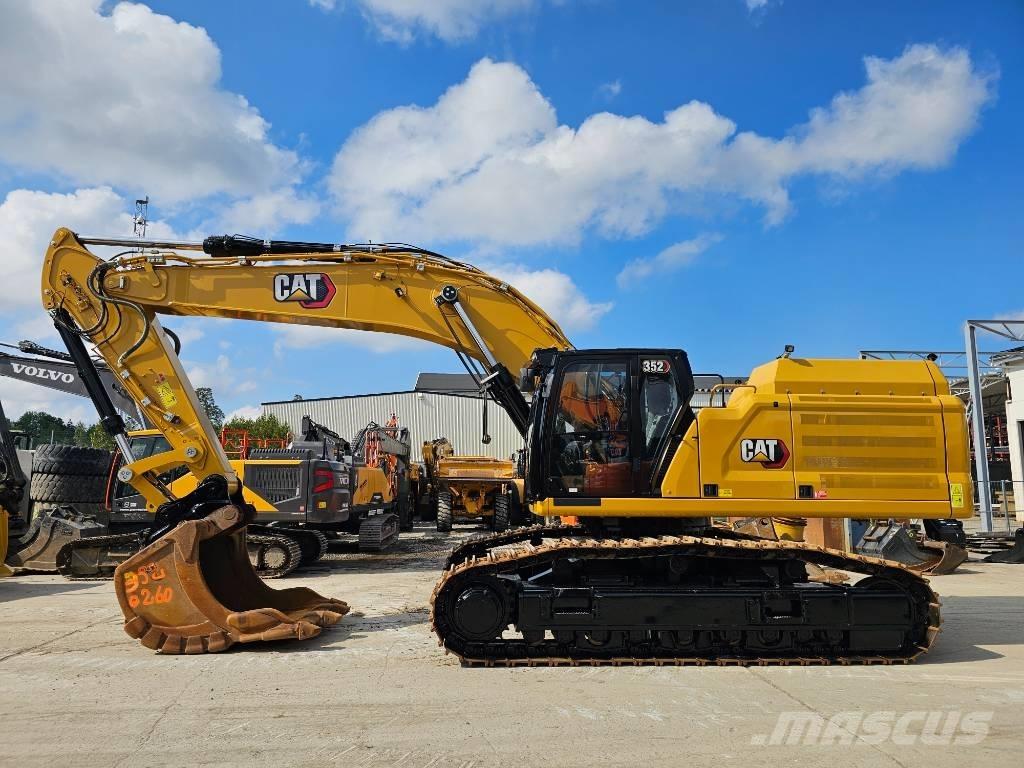 CAT 352 Vikšriniai ekskavatoriai