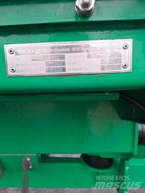 Tebbe KS 230 Mėšlo barstytuvai