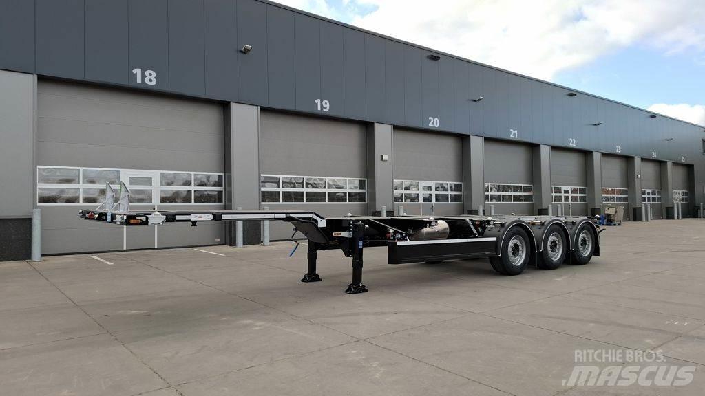 D-tec Portmaster Konteinerių puspriekabės