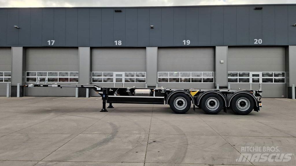 D-tec Portmaster Konteinerių puspriekabės