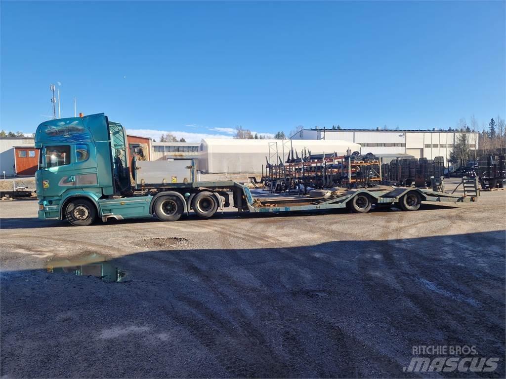 Scania R520 Miško mašinų transportavimo sunkvežimiai