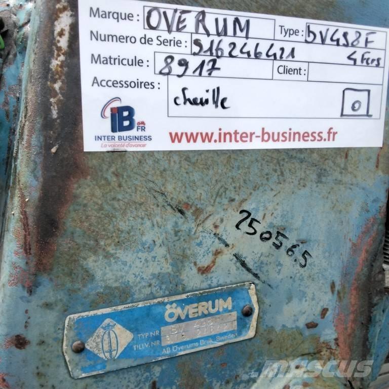 Överum BV498F Apverčiamieji plūgai