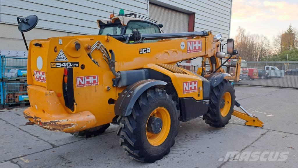 JCB 540-170 Teleskopiniai krautuvai