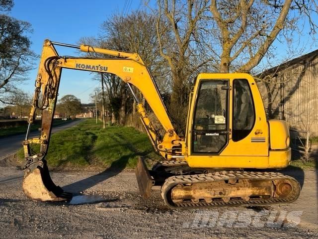 Komatsu PC 75 Vidutinės galios ekskavatoriai 7-12 t