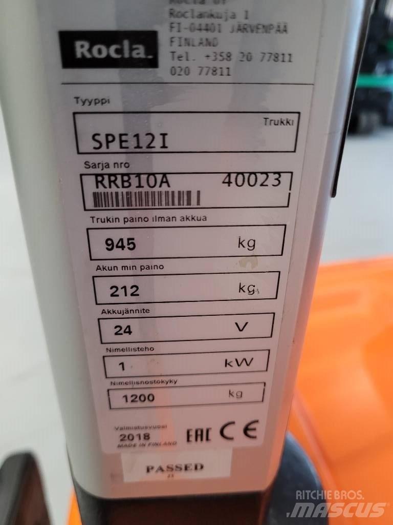Rocla SPE12i Savaeigiai rietuvai