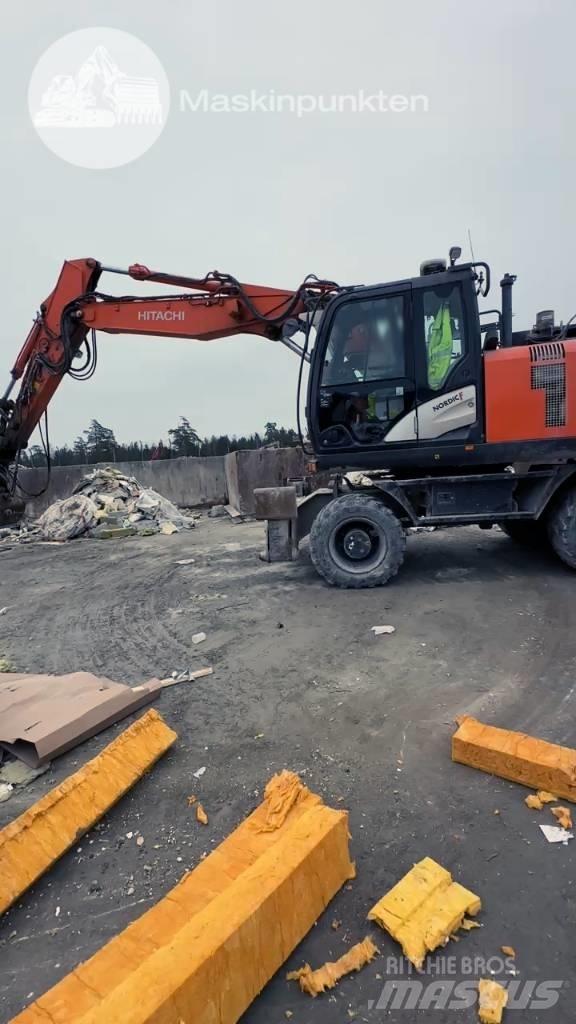 Hitachi ZX 170 W-6 Ratiniai ekskavatoriai