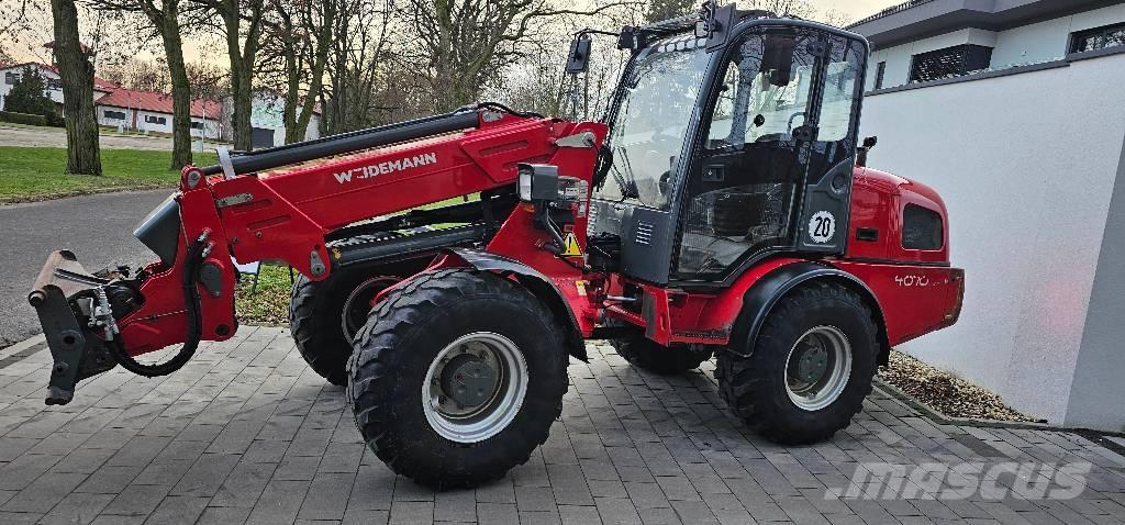 Weidemann 4070 Naudoti ratiniai krautuvai