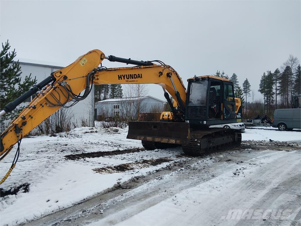 Hyundai HX160L Vikšriniai ekskavatoriai