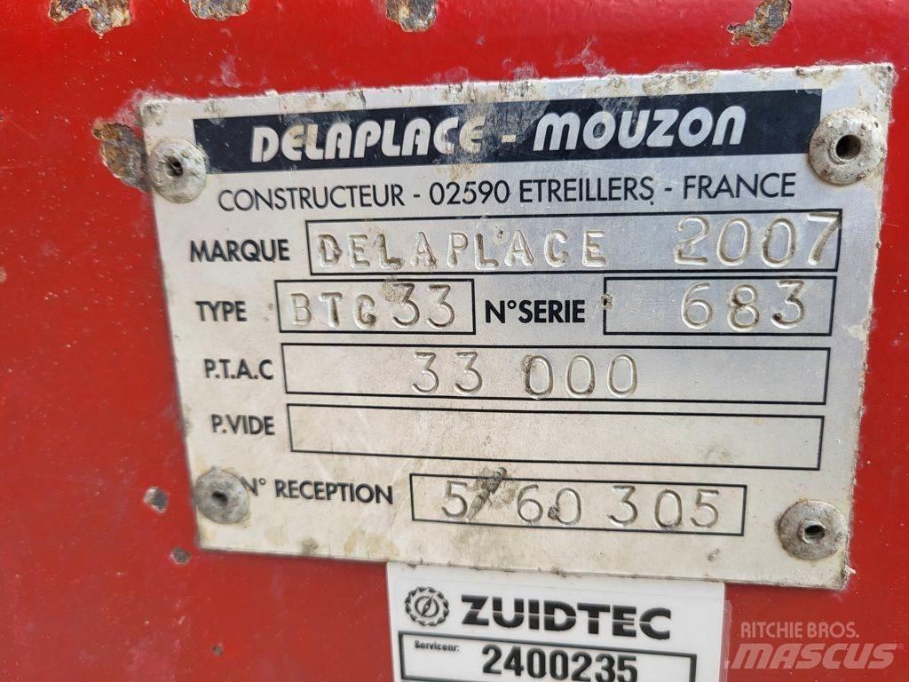 Delaplace 33 ton Savivartės priekabos