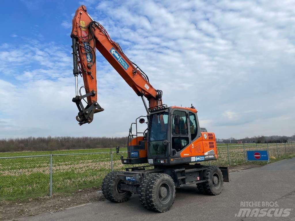 Doosan DX165W-5 Ratiniai ekskavatoriai
