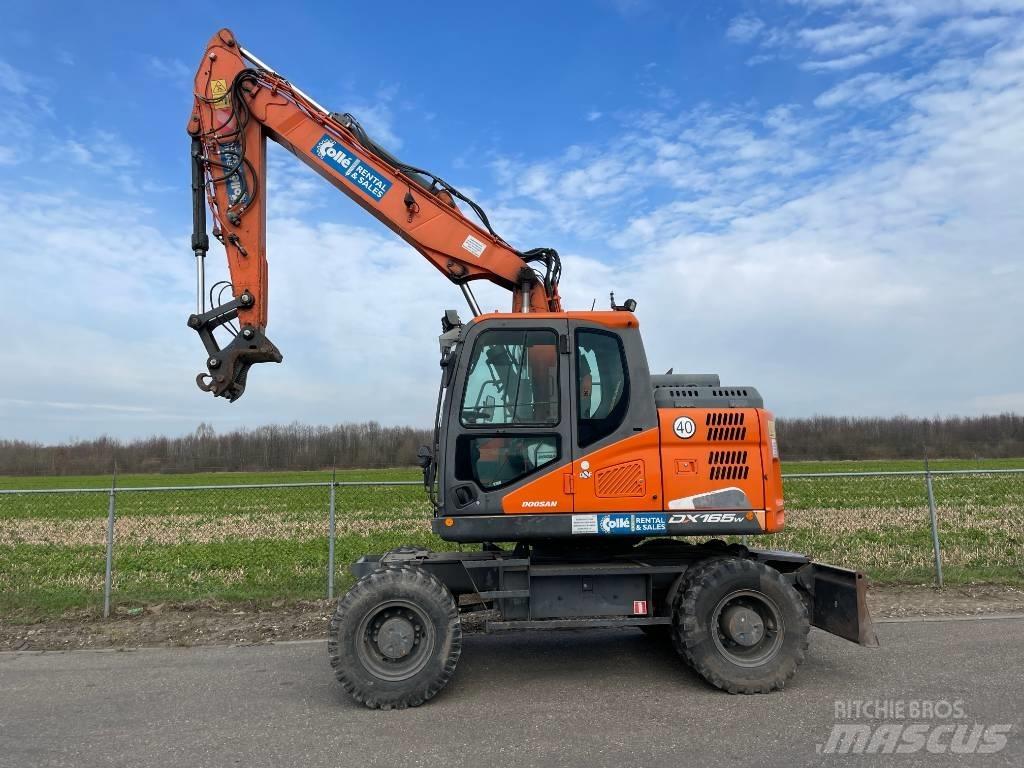 Doosan DX165W-5 Ratiniai ekskavatoriai