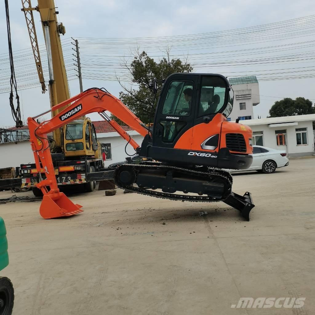 Doosan DX 60-9 C Vikšriniai ekskavatoriai