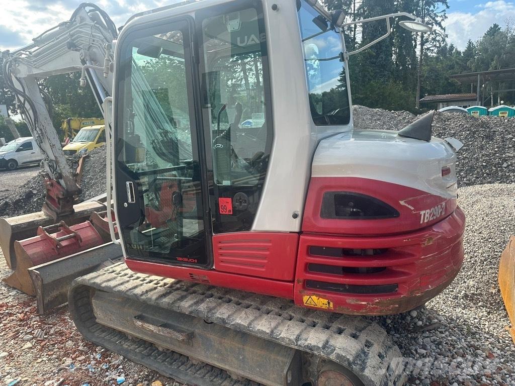 Takeuchi TB 290 Vidutinės galios ekskavatoriai 7-12 t