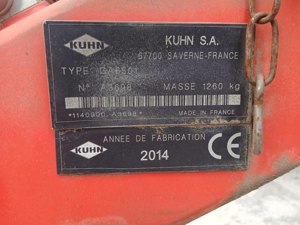 Kuhn GA 6501 Pradalges formuojantys padargai