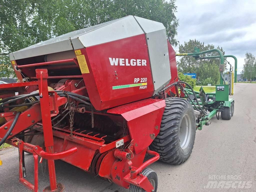 Welger 220 Profi Ritinių presai