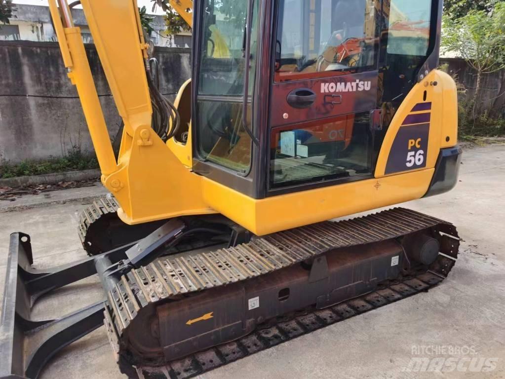 Komatsu PC 56 Vikšriniai ekskavatoriai