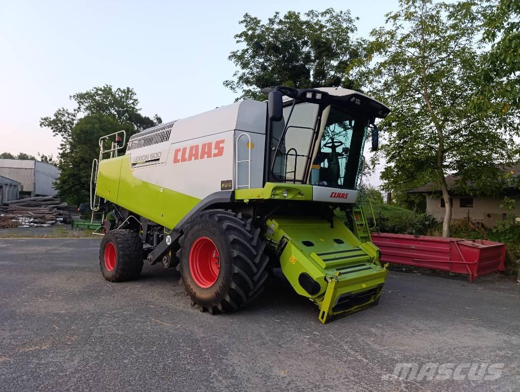 CLAAS Lexion 600 Derliaus nuėmimo kombainai