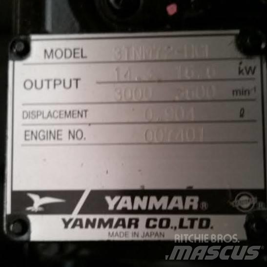 Yanmar 3TNM72 Kiti naudoti statybos komponentai