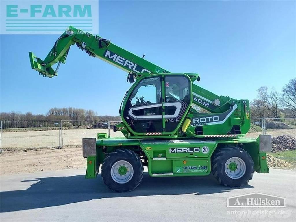 Merlo roto r40.18s Teleskopiniai krautuvai žemės ūkiui