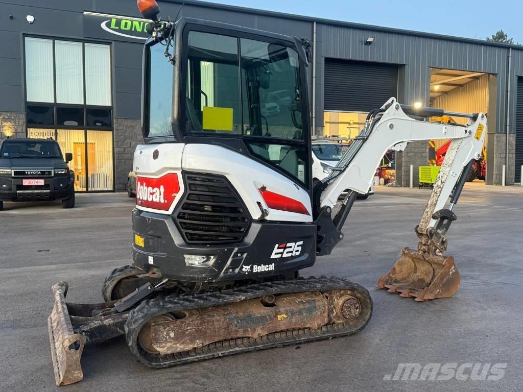 Bobcat E 26 Mini ekskavatoriai < 7 t